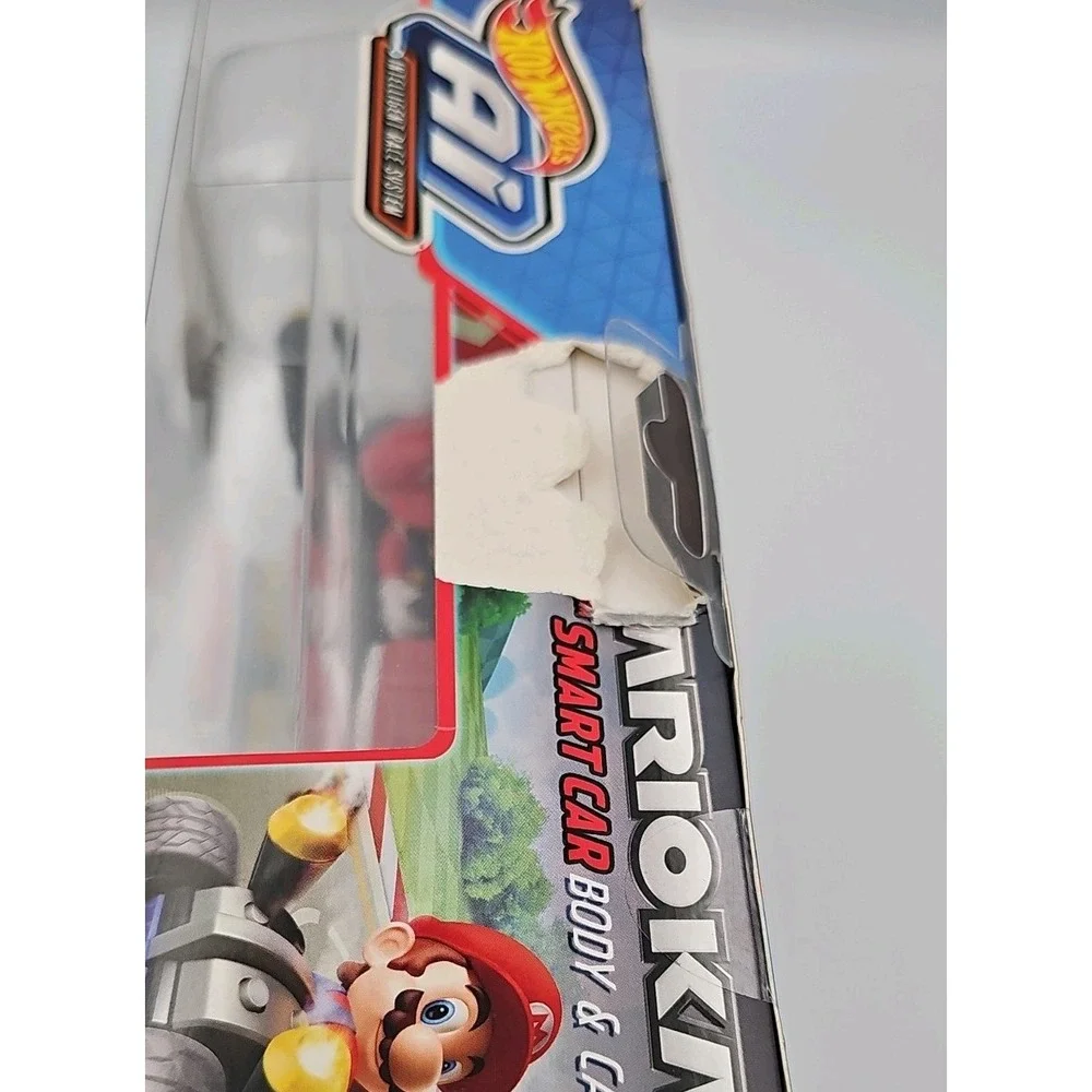 Hot Wheels Ai Mario Kart Mario Smart Car Body & Cartridge Kit 2017 NEW